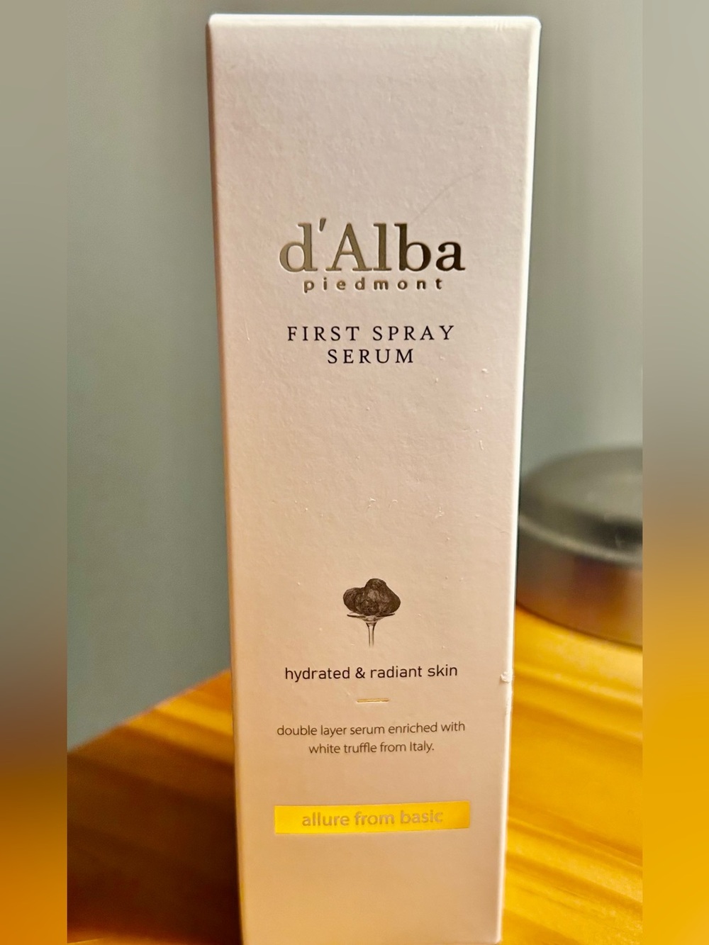 NIB d'Alba Piedmont First Spray Serum 3.38 fl oz